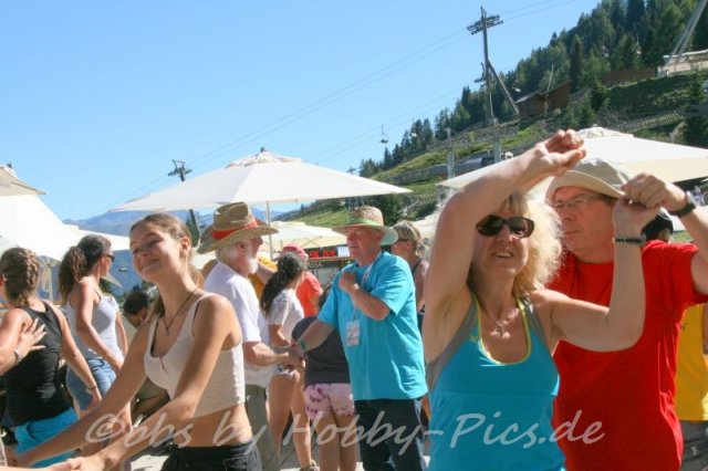 Pfunds-Kerle Fan Wandertag, Möseralm