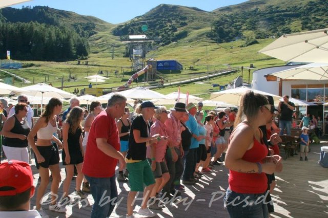 Pfunds-Kerle Fan Wandertag, Möseralm