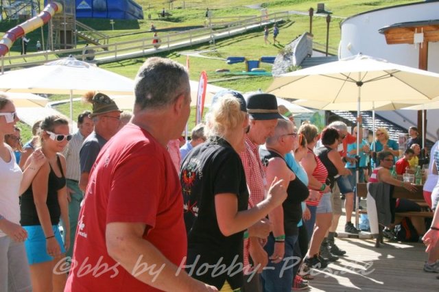 Pfunds-Kerle Fan Wandertag, Möseralm