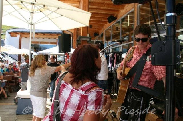 Pfunds-Kerle Fan Wandertag, Möseralm