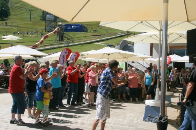 Pfunds-Kerle Fan Wandertag, Möseralm