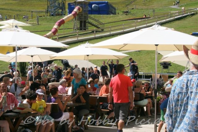Pfunds-Kerle Fan Wandertag, Möseralm