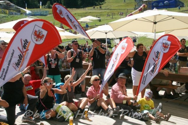 Pfunds-Kerle Fan Wandertag, Möseralm