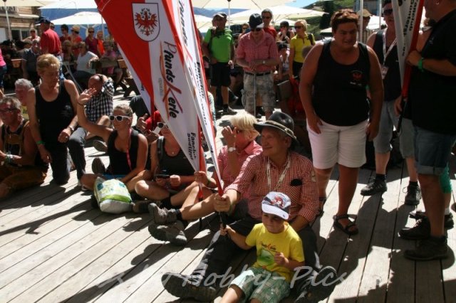 Pfunds-Kerle Fan Wandertag, Möseralm