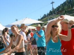 Pfunds-Kerle Fan Wandertag, Möseralm