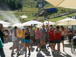 Pfunds-Kerle Fan Wandertag, Möseralm