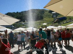 Pfunds-Kerle Fan Wandertag, Möseralm