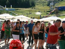 Pfunds-Kerle Fan Wandertag, Möseralm