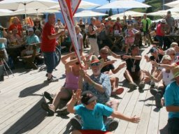 Pfunds-Kerle Fan Wandertag, Möseralm
