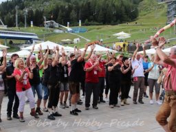 Pfunds-Kerle Fan Wandertag, Möseralm