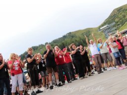 Pfunds-Kerle Fan Wandertag, Möseralm