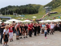 Pfunds-Kerle Fan Wandertag, Möseralm