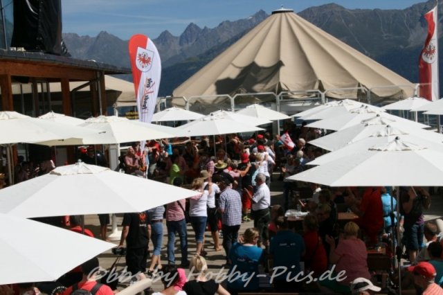 Pfunds-Kerle Fan Wandertag, Möseralm