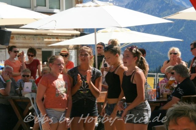 Pfunds-Kerle Fan Wandertag, Möseralm