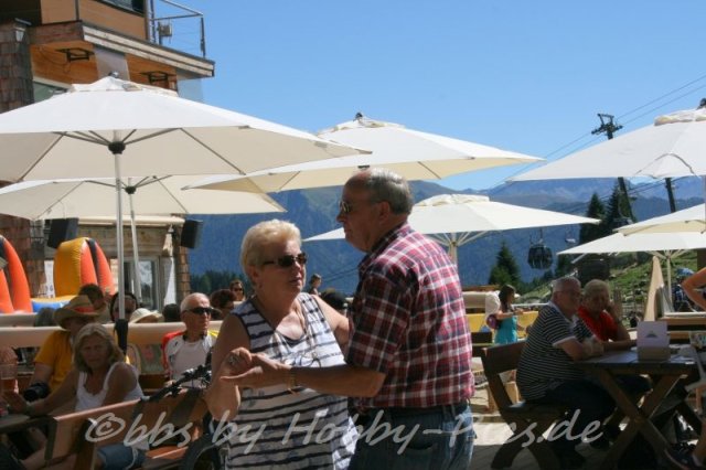 Pfunds-Kerle Fan Wandertag, Möseralm