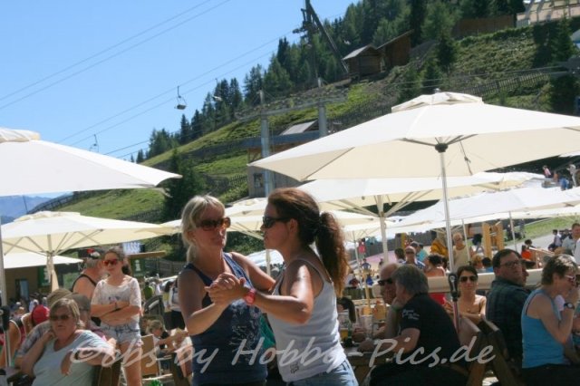 Pfunds-Kerle Fan Wandertag, Möseralm