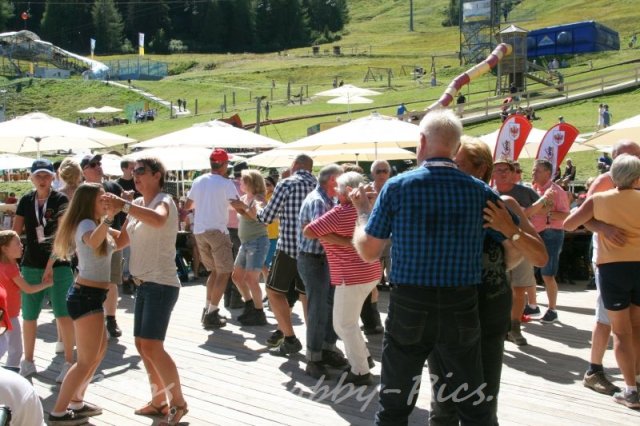 Pfunds-Kerle Fan Wandertag, Möseralm