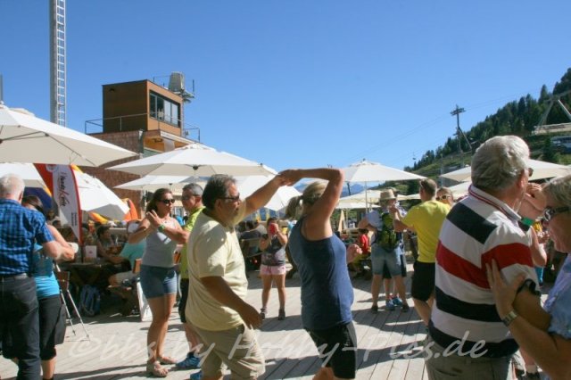 Pfunds-Kerle Fan Wandertag, Möseralm
