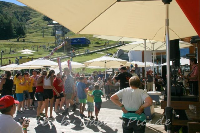 Pfunds-Kerle Fan Wandertag, Möseralm