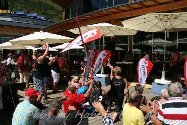 Pfunds-Kerle Fan Wandertag, Möseralm