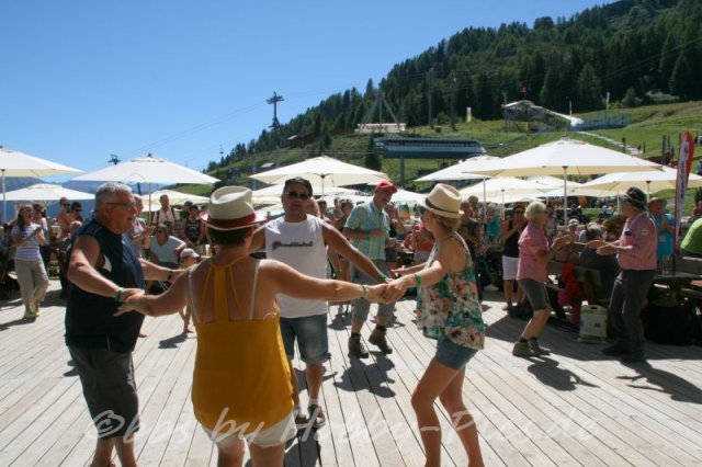 Pfunds-Kerle Fan Wandertag, Möseralm
