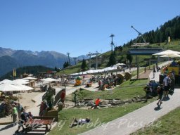 Pfunds-Kerle Fan Wandertag, Möseralm
