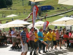 Pfunds-Kerle Fan Wandertag, Möseralm