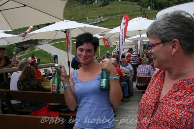 Pfunds-Kerle Fan Wandertag, Möseralm