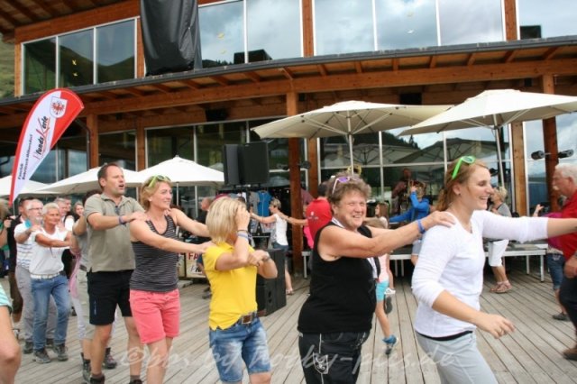 Pfunds-Kerle Fan Wandertag, Möseralm