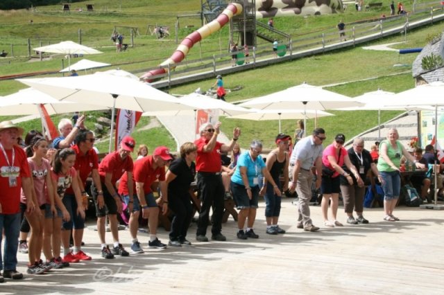 Pfunds-Kerle Fan Wandertag, Möseralm