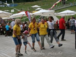 Pfunds-Kerle Fan Wandertag, Möseralm