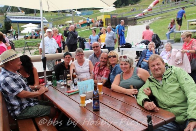 Pfunds-Kerle Fan Wandertag, Möseralm
