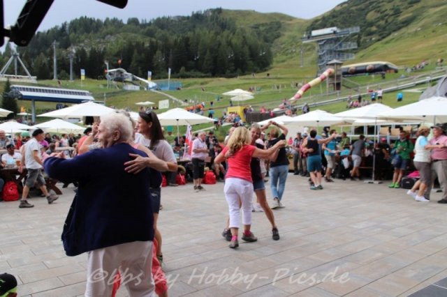 Pfunds-Kerle Fan Wandertag, Möseralm