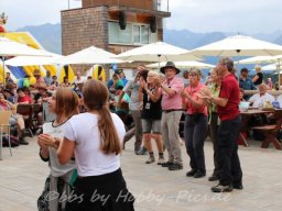 Pfunds-Kerle Fan Wandertag, Möseralm