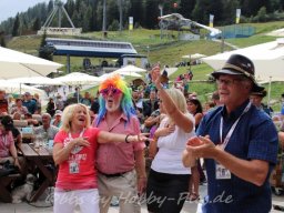 Pfunds-Kerle Fan Wandertag, Möseralm