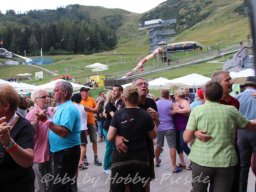 Pfunds-Kerle Fan Wandertag, Möseralm