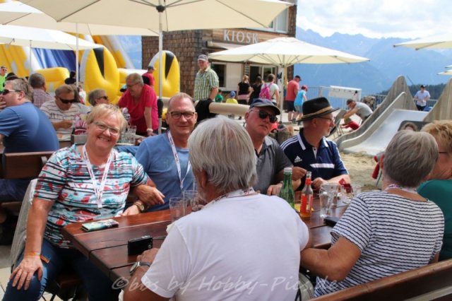 Pfunds-Kerle Fan Wandertag, Möseralm