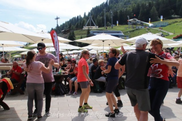 Pfunds-Kerle Fan Wandertag, Möseralm