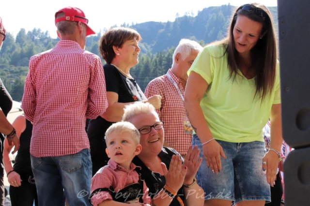 Pfunds-Kerle Fan Wandertag, Möseralm