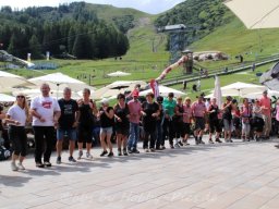 Pfunds-Kerle Fan Wandertag, Möseralm