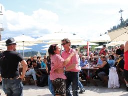 Pfunds-Kerle Fan Wandertag, Möseralm