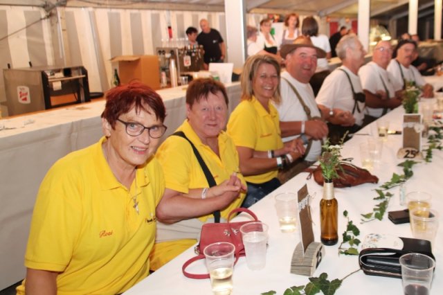 Feiern mit Freunden - VIP-Zelt-Party